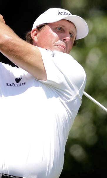 Phil Mickelson four shots behind three co-leaders at St. Jude Classic